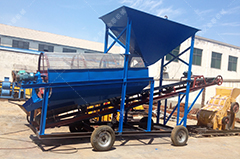 移動(dòng)滾筒篩沙機(jī)